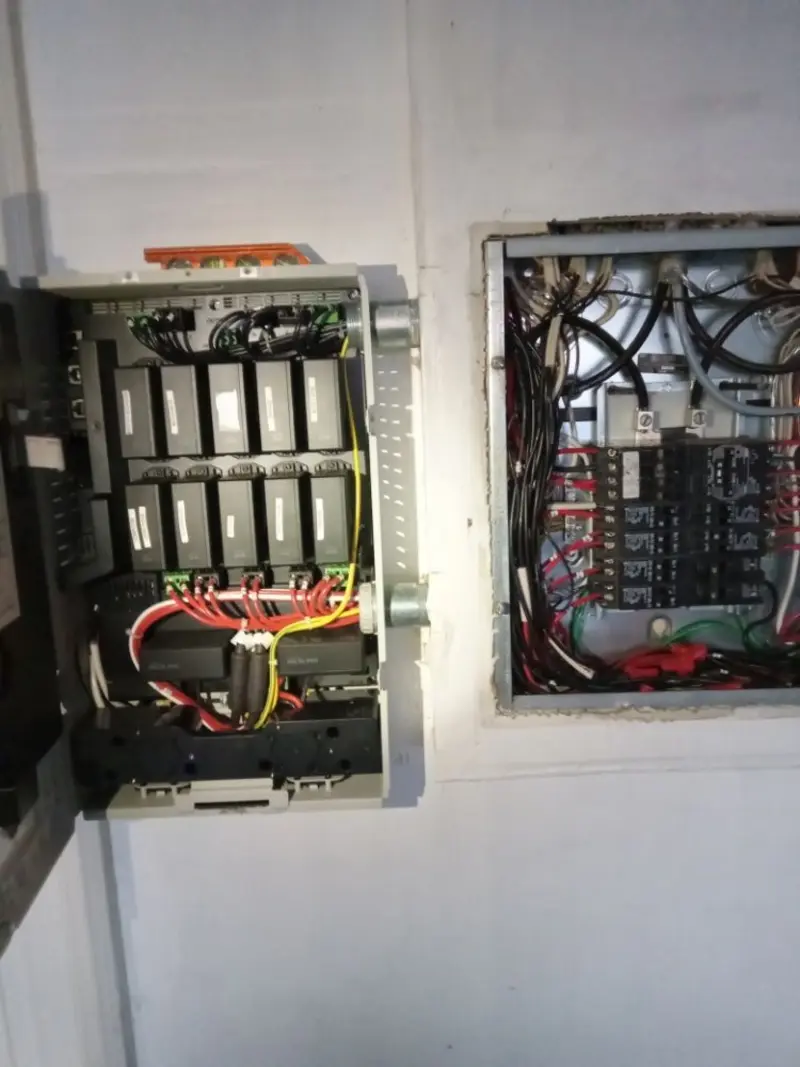 Electrical panel upgrade completed for Ring Doorbell Installation in New Berlin